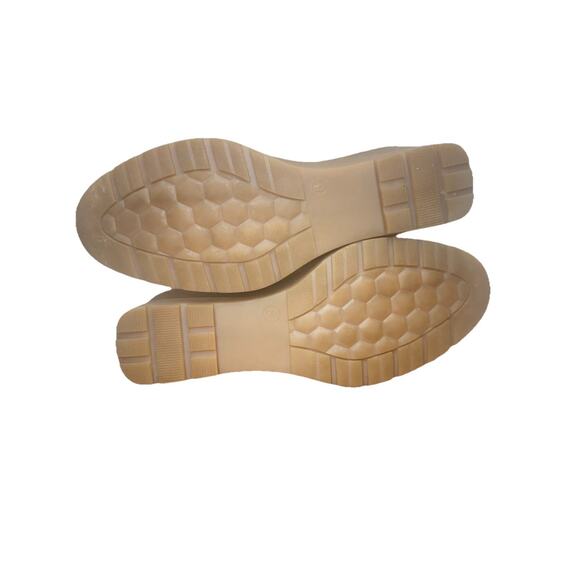 Maurices Claire Gray Wedge Ankle Booties Womens Sz 8 Faux Suede Knit Collar - Picture 6 of 6